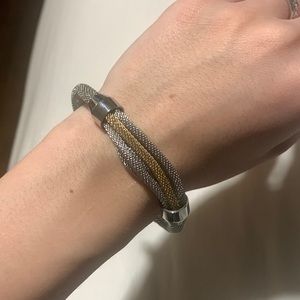 NWOT Bracelet silver and gold colours